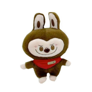 ZITA TOYS ΛΟΥΤΡΙΝΟ ΖΩΑΚΙ ΛΑΓΟΥΔΑΚΙ 8cm ΚΑΦΕ