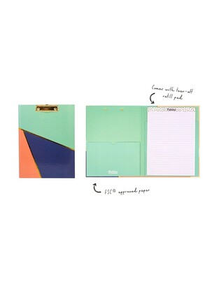 PUKKA FASHION GEOMETRIC ΝΤΟΣΙΕ ΠΙΑΣΤΡΑ ΜΕ ΚΑΠΑΚΙ ΚΑΙ ΜΠΛΟΚ A4 (21x29,7cm) ΓΡΑΜΜΕΣ 9478FF