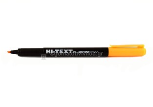 HI TEXT FLUOFINE 7500 ΜΑΡΚΑΔΟΡΑΚΙ ΥΠΟΓΡΑΜΜΙΣΗΣ ΠΟΛΥ ΛΕΠΤΟ ΠΟΡΤΟΚΑΛΙ
