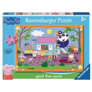 RAVENSBURGER ΠΑΖΛ ΔΑΠΕΔΟΥ 24τεμ ΠΕΠΠΑ ΤΟ ΓΟΥΡΟΥΝΑΚΙ 03141