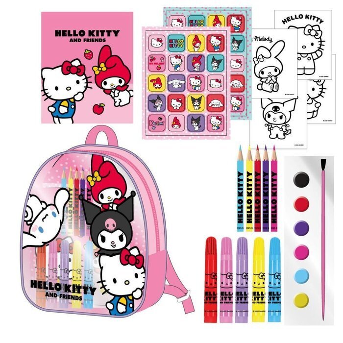 CERDA ΤΣΑΝΤΑΚΙ ΠΛΑΤΗΣ ΜΕ ΕΙΔΗ ΖΩΓΡΑΦΙΚΗΣ HELLO KITTY AND FRIENDS 2700001597
