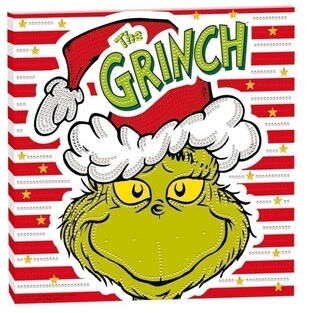 MOXY ΚΑΤΑΣΚΕΥΗ DIAMOND PAINT ΚΑΜΒΑΣ 30x30cm GRINCH 166500