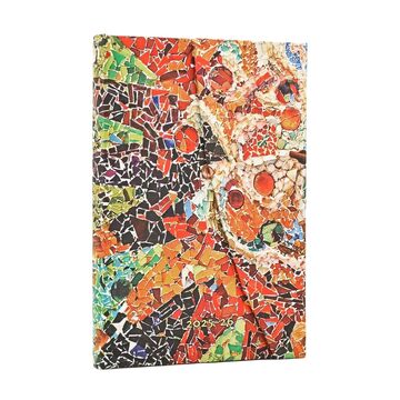 2025 2026 ΗΜΕΡΟΛΟΓΙΟ ΕΒΔΟΜΑΔΙΑΙΟ PAPERBLANKS 18ΜΗΝΟ MINI 9,5x14cm GAUDI S SUN DE07044