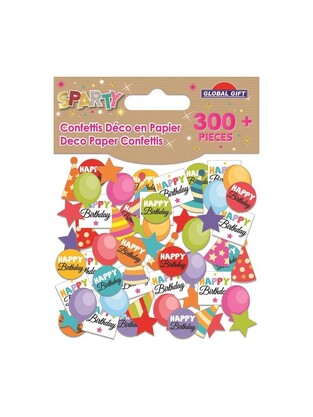 GLOBAL GIFT DECO CONFETTIS ΠΟΥΛΙΕΣ ΧΡΟΝΙΑ ΠΟΛΛΑ ΜΠΛΕ 362002