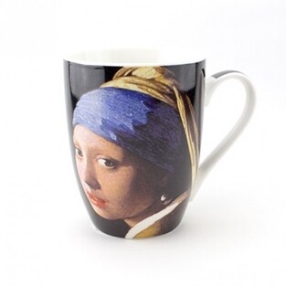 LANZFELD EDITIONS ΠΟΡΣΕΛΑΝΙΝΗ ΚΟΥΠΑ 410ml VERMEER GIRL WITH A PEARL EARRING LAHM0029