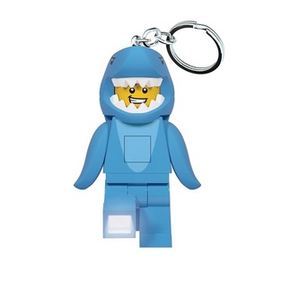 LEGO MINIFIGURES SHARK SUIT GUY ΜΠΡΕΛΟΚ ΜΕ ΦΑΚΟ