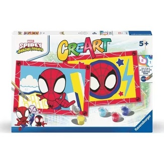 RAVENSBURGER ΠΑΙΧΝΙΔΙ ΚΑΤΑΣΚΕΥΗΣ CREART JUNIOR SPIDEY 23887