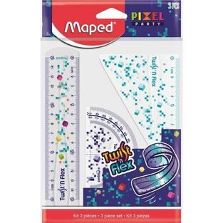 MAPED ΣΕΤ ΓΕΩΜΕΤΡΙΚΩΝ ΟΡΓΑΝΩΝ 15m UNBREAKABLE (ΔΕΝ ΣΠΑΝΕ) PIXEL PARTY 981835
