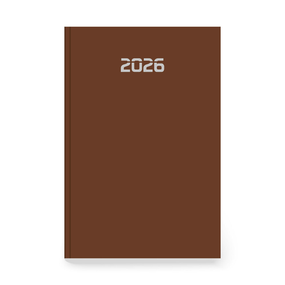 2026 ΗΜΕΡΟΛΟΓΙΟ ΗΜΕΡΗΣΙΟ ELIT 14x21cm ΚΑΦΕ ΜΕ ΕΥΡΕΤΗΡΙΟ ΜΗΝΩΝ 890337 (ΤΡΙΠΕΡΙΝΑ)