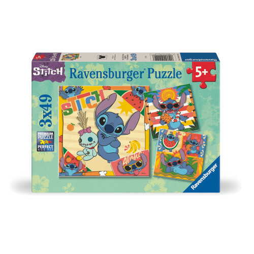 RAVENSBURGER ΠΑΖΛ 3X49τεμ STITCH 12004114