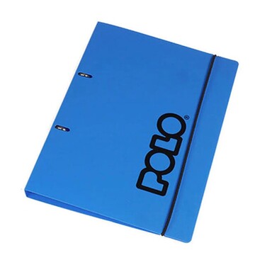 POLO ΝΤΟΣΙΕ 21x29,7cm 2 ΚΡΙΚ PP ΠΛΑΣΤΙΚΟ ΜΕ ΛΑΣΤΙΧΟ ΜΠΛΕ 919012