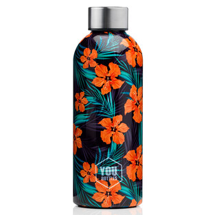 YOU BOTTLES ΜΠΟΥΚΑΛΙ ΘΕΡΜΟΣ ΑΝΟΞΕΙΔΩΤΟ 500ml IRIS FLOWER YB5019