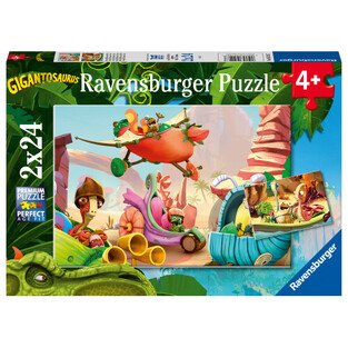 RAVENSBURGER ΠΑΖΛ 2Χ24 ΤΕΜΑΧΙΩΝ ΓΙΓΑΝΤΟΣΑΥΡΟΣ 05126