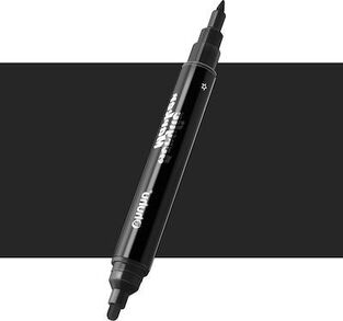 OHUHU ΑΚΡΥΛΙΚΟΣ ΜΑΡΚΑΔΟΡΟΣ ΜΕ ΔΙΠΛΗ ΜΥΤΗ No120 BLACK ΜΑΥΡΟ