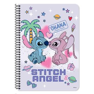 ΤΕΤΡΑΔΙΟ ΣΠΙΡΑΛ 17x25cm 2 ΘΕΜΑΤΩΝ 60φ STITCH AND ANGEL OHANA 565850