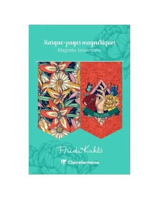 CLAIREFONTAINE ΜΑΓΝΗΤΙΚΟΙ ΣΕΛΙΔΟΔΕΙΚΤΕΣ FRIDA KAHLO ΚΟΚΚΙΝΟ 2τεμ 116228C
