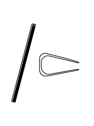 EXACOMPTA ΜΑΥΡΗ ΡΑΧΗ ΒΙΒΛΙΟΔΕΣΙΑΣ 6mm 60φ 697081