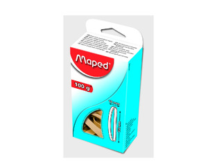 MAPED ΛΑΣΤΙΧΑ ΚΑΦΕ ΠΛΑΤΙΑ 150Χ10MM 100GR 351703