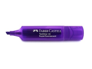 FABER CASTELL ΜΑΡΚΑΔΟΡΟΣ ΥΠΟΓΡΑΜΜΙΣΗΣ TEXTLINER 1546 FLUO ΜΩΒ 154636