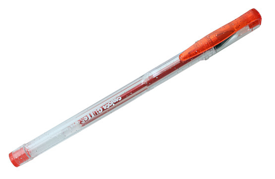 CARIOCA ΣΤΥΛΟ GLITTER GEL 1.0mm ΚΟΚΚΙΝΟ 42166