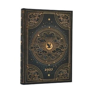 2027 ΗΜΕΡΟΛΟΓΙΟ ΗΜΕΡΗΣΙΟ PAPERBLANKS MIDI 13x18cm SHADOWS OF NAVARRE (ΣΚΛΗΡΟ ΕΞΩΦΥΛΛΟ) DE19191