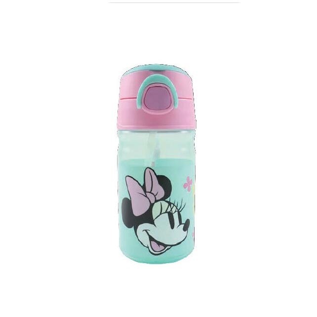 GIM ΠΑΓΟΥΡΙ ΠΛΑΣΤΙΚΟ ΜΕ ΚΑΛΑΜΑΚΙ 350ml MINNIE HAPPY VIBES ONLY 553 06204