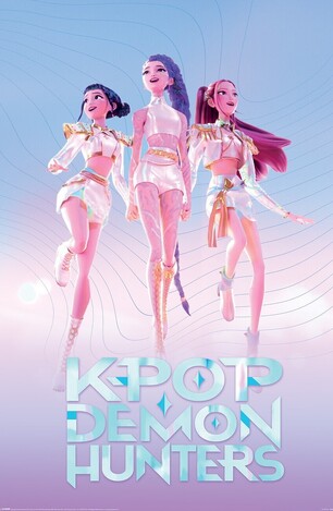 ΔΙΑΚΟΣΜΗΤΙΚΗ ΑΦΙΣΑ K POP DEMON HUNTERS HUNTRIX 61x91,5cm PP2510408 (147)