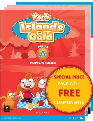 YORK ISLANDS GOLD JUNIOR A STUDENT PACK (WITH COMPANION WORKBOOK AND ALPHABET BOOKLET)
