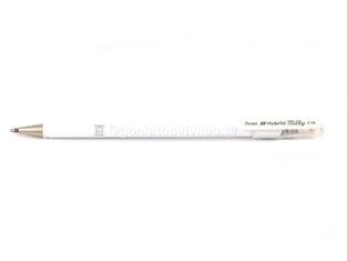PENTEL ΣΤΥΛΟ HYBRID 0.8mm MILKY ΛΕΥΚΟ K108PW