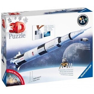 RAVENSBURGER 3D ΠΑΖΛ 432τεμ ΠΥΡΑΥΛΟΣ APOLLO SATURN V 11545