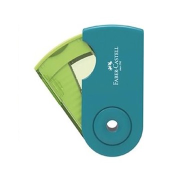 FABER CASTELL ΞΥΣΤΡΑ SLEEVE SINGLE HOLE BOX ΤΥΡΚΟΥΑΖ 182714