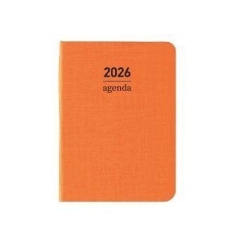 2026 ΗΜΕΡΟΛΟΓΙΟ ΑΤΖΕΝΤΑ ΕΒΔΟΜΑΔΑ ΣΕ ΔΥΟ ΣΕΛΙΔΕΣ ΜΕΣΑΙΑ 7x10,5cm TEMPO ΠΟΡΤΟΚΑΛΙ 61022 (ΛΙΝΑΡΔΑΤΟΣ)