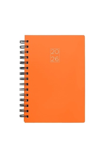 2026 ΗΜΕΡΟΛΟΓΙΟ ΗΜΕΡΗΣΙΟ ΣΠΙΡΑΛ 12x17cm PP ΠΟΡΤΟΚΑΛΙ 62022 (ΛΙΝΑΡΔΑΤΟΣ)
