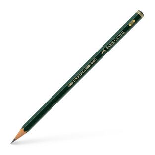 FABER CASTELL ΜΟΛΥΒΙ ΣΧΕΔΙΟΥ ΠΡΑΣΙΝΟ 9000 6H 119016