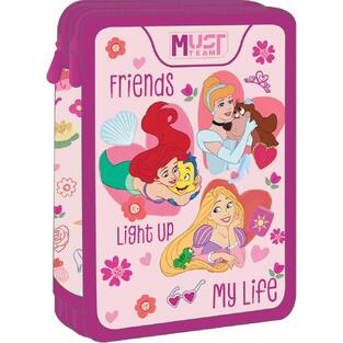 MUST TEAM ΚΑΣΕΤΙΝΑ ΤΕΤΡΑΓΩΝΗ ΔΙΠΛΗ ΓΕΜΑΤΗ PRINCESS FRIENDS LIGHT UP MY LIFE 565015