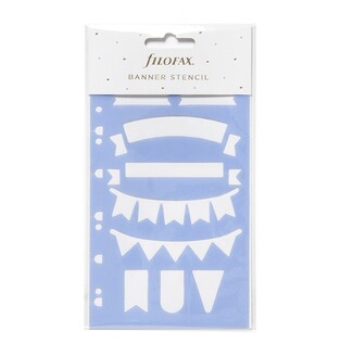 FILOFAX ΑΝΤΑΛΛΑΚΤΙΚΟ BANNER STENCIL (ΣΤΕΝΣΙΛ ΤΑΙΡΙΑΖΕΙ ΣΕ PERSONAL (9,5x17,1cm) ΚΑΙ A5 (14,8x21cm) 132858