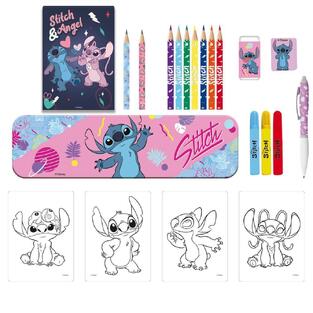 ΣΕΤ ΖΩΓΡΑΦΙΚΗΣ ΜΕ ΚΑΣΕΤΙΝΑ 25τεμ LILO AND STITCH 564272