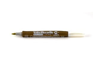 ARTLINE DECORITE BRUSH ΜΑΡΚΑΔΟΡΟΣ ΜΕ ΜΥΤΗ ΠΙΝΕΛΟΥ ΜΕΤΑΛΙΖΕ ΧΡΥΣΟΣ
