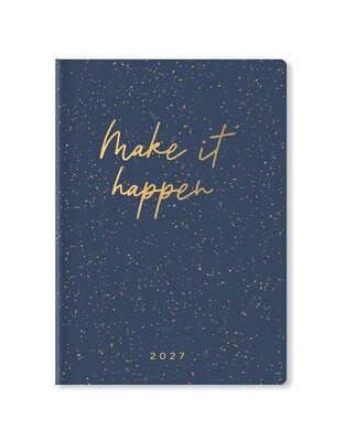 2027 ΗΜΕΡΟΛΟΓΙΟ LETTS ΗΜΕΡΗΣΙΟ A5 (14,8x21cm) INSPIRE ΜΠΛΕ 27082028