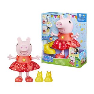HASBRO ΚΟΥΚΛΑ PEPPA PIG PEPPA S MUDDY PUDDLES PARTY F8873
