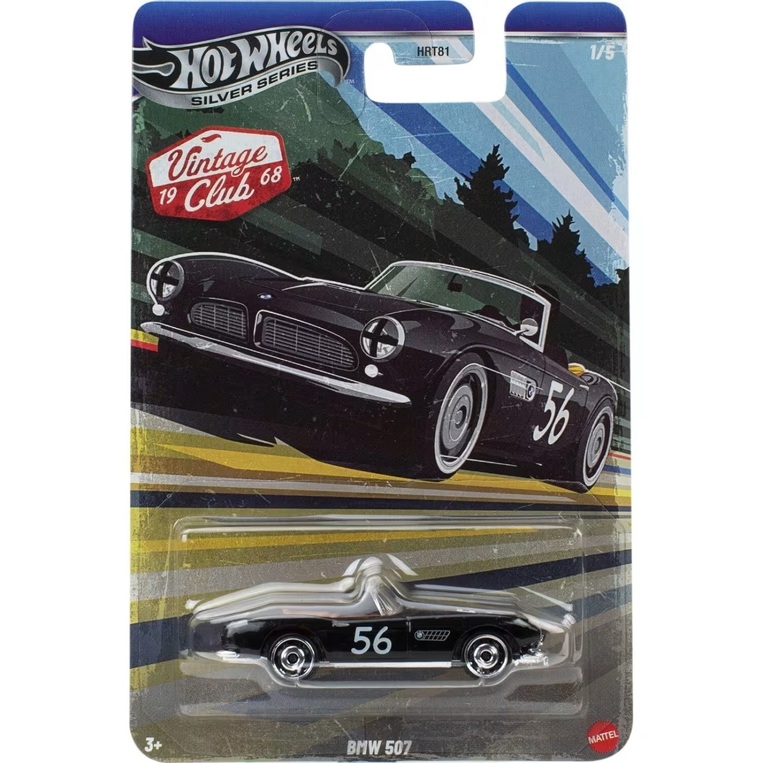 MATTEL ΑΥΤΟΚΙΝΗΤΑΚΙ HOT WHEELS SILVER SERIES VINTAGE CLUB 1968 BMW 507 HRT81 JKY26 861 01485
