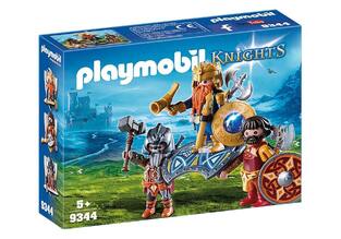 PLAYMOBIL KNIGHTS ΠΑΙΧΝΙΔΙ ΒΑΣΙΛΙΑΣ ΤΩΝ ΝΑΝΩΝ ΜΕ ΔΥΟ (2) ΦΡΟΥΡΟΥΣ 9344