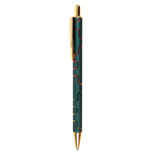 CRESCO LOOP ΣΤΥΛΟ ΜΕ ΚΟΥΜΠΙ 1.0mm ΠΡΑΣΙΝΟ (ΜΠΛΕ ΓΡΑΦΗ)