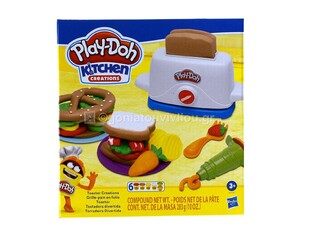 HASBRO PLAY DOH ΣΕΤ ΠΛΑΣΤΟΖΥΜΑΡΑΚΙΑ TOASTED KITCHEN CREATIONS E0039 81900390