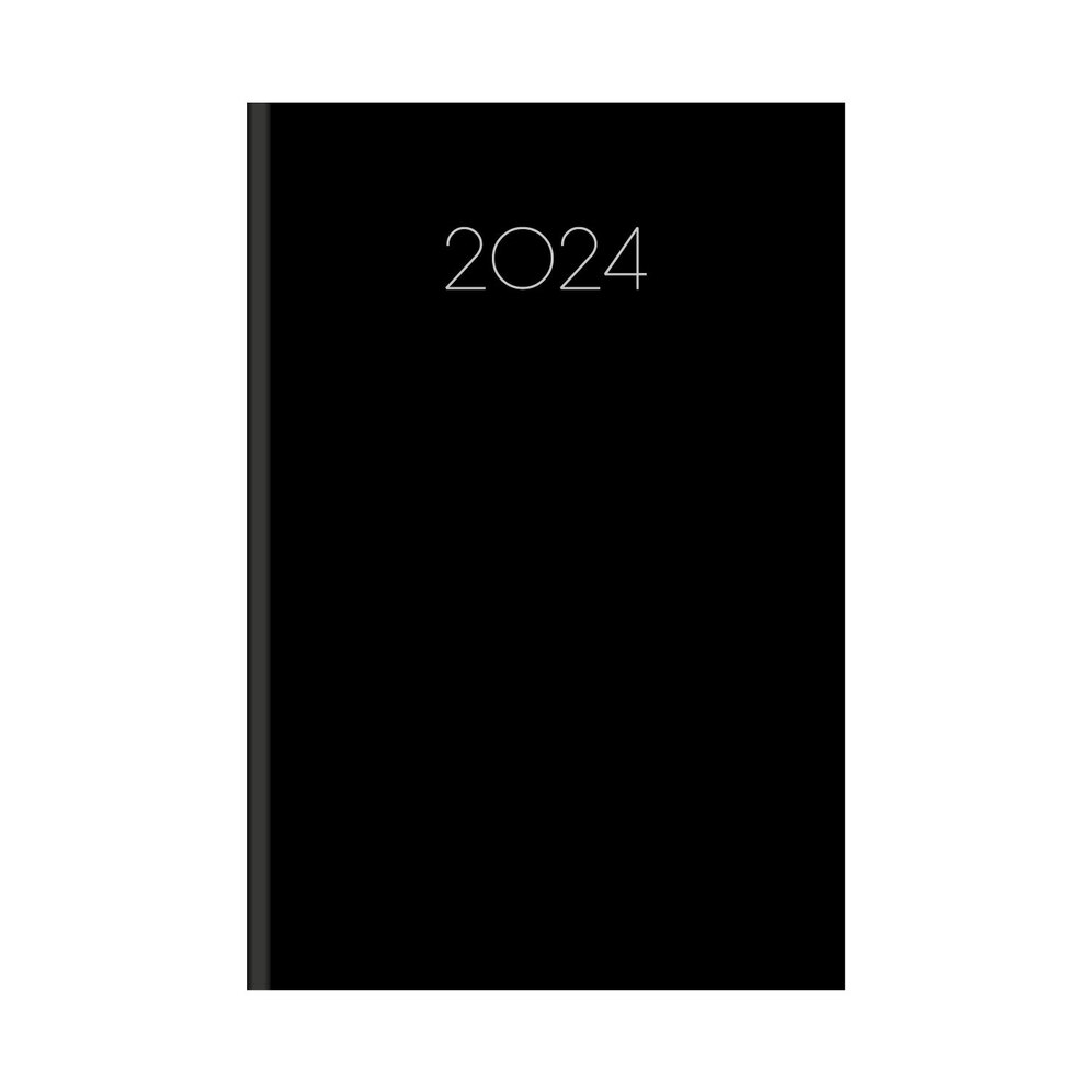 2024 ΗΜΕΡΟΛΟΓΙΟ ΗΜΕΡΗΣΙΟ 12x17cm SIMPLE ΜΑΥΡΟ 355741 (ΤΡΙΠΕΡΙΝΑ)