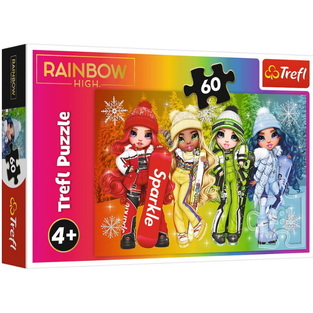 TREFL ΠΑΖΛ 60τεμ RAINBOW HIGH HAPPY DOLLS 17380