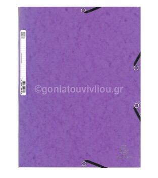 EXACOMPTA ΦΑΚΕΛΟΣ ΜΕ ΛΑΣΤΙΧΟ ΠΡΕΣΠΑΝ ΜΕ ΕΤΙΚΕΤΑ 55510E ΜΩΒ A4