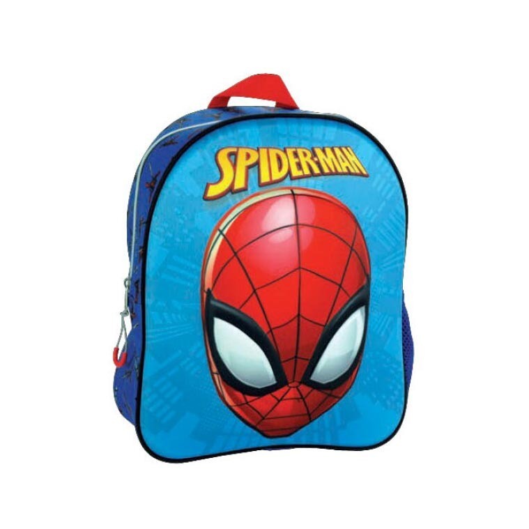 GIM ΣΧΟΛΙΚΗ ΤΣΑΝΤΑ ΣΑΚΙΔΙΟ ΠΛΑΤΗΣ ΝΗΠΙΑΓΩΓΕΙΟΥ 3D SPIDERMAN EVERGREEN 337 11050