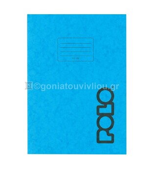 POLO ΤΕΤΡΑΔΙΟ ΚΑΡΦΙΤΣΑ A4 (21x29,7cm) ΡΙΓΕ ΓΑΛΑΖΙΟ 50φ 919059
