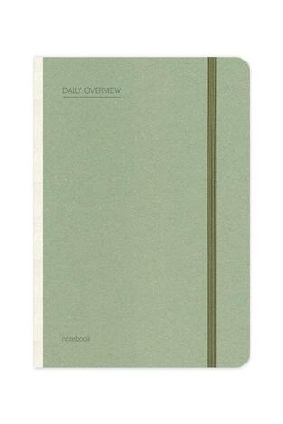 ΣΗΜΕΙΩΜΑΤΑΡΙΟ ΗΜΕΡΗΣΙΑΣ ΕΠΙΣΚΟΠΗΣΗΣ (DAILY OVERVIEW) 14x21cm 96Φ ΛΑΔΙ ΜΕ ΛΑΣΤΙΧΟ ΣΜ3704 38 (ADBOOK - ΑΠΟΣΤΟΛΙΔΗΣ)